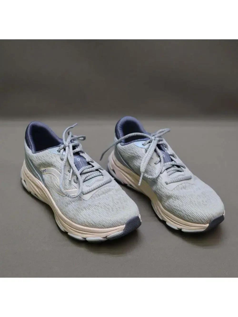 Ryka Devotion Max 2 Womens 6.5 W Wide Grey Pink Walking Sneakers Running Shoes